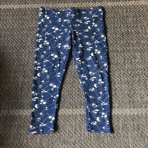 GAP Girls Navy Moon & Star Printed Leggings